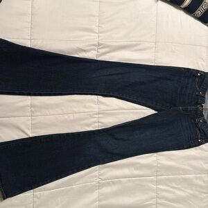 AG low rise flare jeans. Size 27